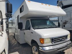 Fouw Motorhome salvage cars for sale: 2006 Fouw 2006 Ford Econoline E350 Super Duty Cutaway Van