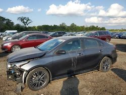 Salvage cars for sale at Des Moines, IA auction: 2022 KIA Forte GT Line