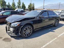 Salvage cars for sale at Rancho Cucamonga, CA auction: 2019 Mercedes-Benz S 560