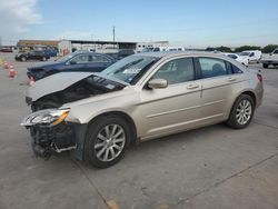 Salvage cars for sale at Grand Prairie, TX auction: 2013 Chrysler 200 Touring