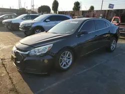 Chevrolet salvage cars for sale: 2015 Chevrolet Malibu 1LT