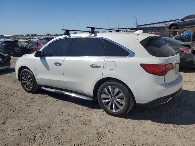 2016 Acura MDX Technology