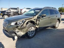 Subaru Outback 2.5i Premium salvage cars for sale: 2017 Subaru Outback 2.5I Premium