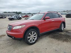 Salvage cars for sale at Harleyville, SC auction: 2003 Infiniti FX35