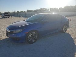 Salvage cars for sale at New Braunfels, TX auction: 2016 Honda Civic EX