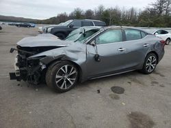 Salvage cars for sale at Brookhaven, NY auction: 2016 Nissan Maxima 3.5S