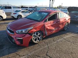 Salvage cars for sale at Van Nuys, CA auction: 2020 KIA Forte FE