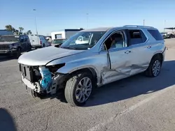 Chevrolet salvage cars for sale: 2019 Chevrolet Traverse Premier