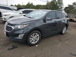 Salvage cars for sale at Denver, CO auction: 2019 Chevrolet Equinox LT