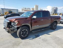 Salvage cars for sale at New Orleans, LA auction: 2018 Nissan Titan SV