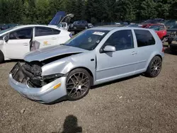 Salvage cars for sale from Copart Graham, WA: 2000 Volkswagen GTI GLX