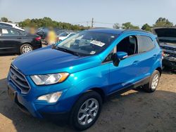 Ford salvage cars for sale: 2020 Ford Ecosport SE