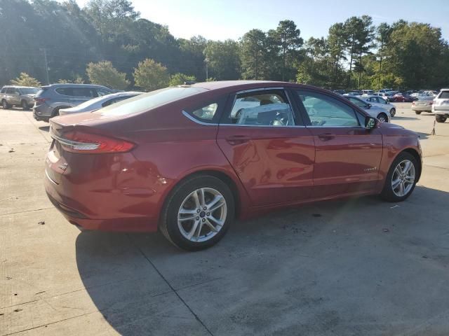 2018 Ford Fusion SE Hybrid