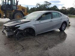 Salvage cars for sale at Fort Pierce, FL auction: 2019 Toyota Camry LE