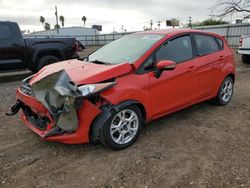 Salvage cars for sale from Copart Mercedes, TX: 2015 Ford Fiesta SE