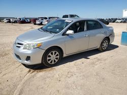 Salvage cars for sale at Amarillo, TX auction: 2011 Toyota Corolla Base