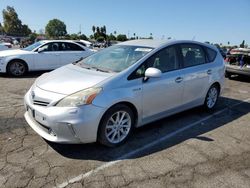 Salvage cars for sale at Colton, CA auction: 2012 Toyota Prius V