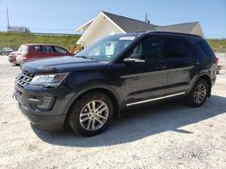 Ford Explorer xlt salvage cars for sale: 2017 Ford Explorer XLT