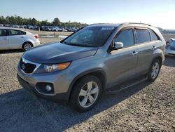 Salvage cars for sale at Lumberton, NC auction: 2012 KIA Sorento EX