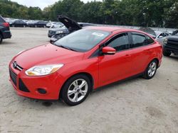 Salvage cars for sale from Copart North Billerica, MA: 2014 Ford Focus SE