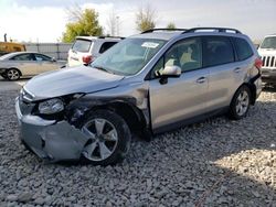 Salvage cars for sale at Appleton, WI auction: 2016 Subaru Forester 2.5I Premium