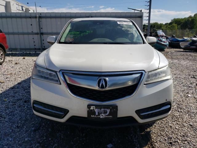 2016 Acura MDX Technology