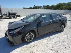 Salvage cars for sale at New Braunfels, TX auction: 2020 Toyota Prius L