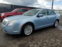 Salvage cars for sale at Woodhaven, MI auction: 2010 Mercury Milan Hybrid