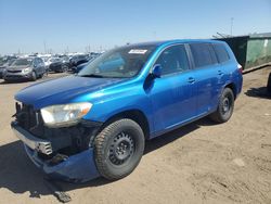 Salvage cars for sale at Brighton, CO auction: 2008 Toyota Highlander