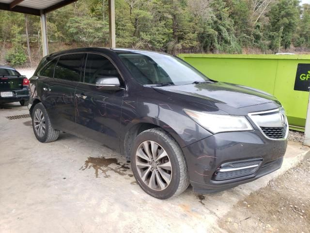 2016 Acura MDX Technology