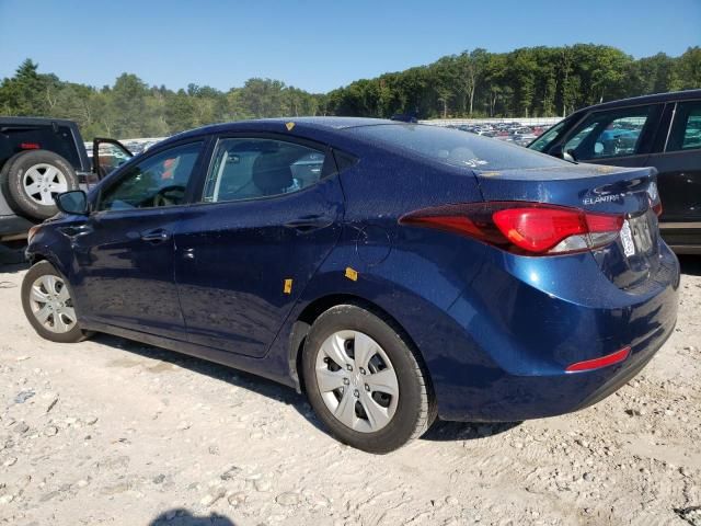 2016 Hyundai Elantra SE