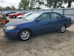 Salvage cars for sale at Riverview, FL auction: 2005 Toyota Camry LE