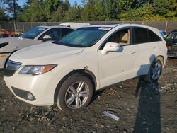 Salvage cars for sale from Copart Waldorf, MD: 2015 Acura RDX