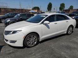 Salvage cars for sale at Wilmington, CA auction: 2013 Lincoln MKZ