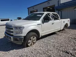 Ford Vehiculos salvage en venta: 2015 Ford F150 Supercrew