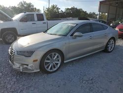 Buy Salvage Cars For Sale now at auction: 2016 Audi A7 Premium Plus