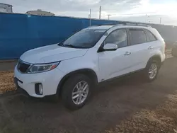 Salvage cars for sale at Brighton, CO auction: 2015 KIA Sorento LX