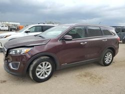 Salvage cars for sale at Houston, TX auction: 2018 KIA Sorento LX