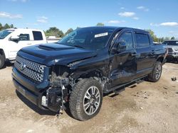 Salvage cars for sale at Elgin, IL auction: 2020 Toyota Tundra Crewmax SR5