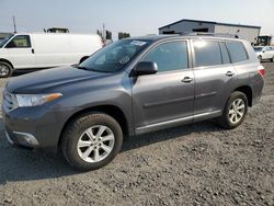 Toyota salvage cars for sale: 2012 Toyota Highlander Base