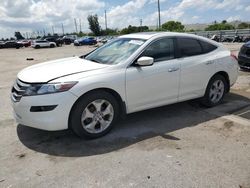 Salvage cars for sale at Miami, FL auction: 2010 Honda Accord Crosstour EXL