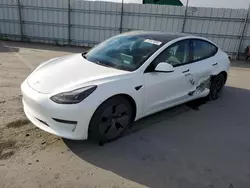 Salvage cars for sale at Antelope, CA auction: 2021 Tesla Model 3