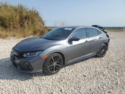 Honda salvage cars for sale: 2021 Honda Civic Sport