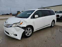 Toyota Sienna le salvage cars for sale: 2015 Toyota Sienna LE