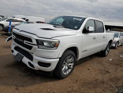 Salvage cars for sale at Brighton, CO auction: 2022 Dodge 1500 Laramie