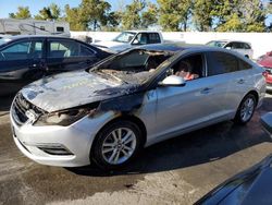 Burn Engine Cars for sale at auction: 2015 Hyundai Sonata SE