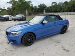 Salvage cars for sale at Fort Pierce, FL auction: 2018 BMW M240XI