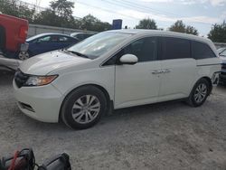 Salvage cars for sale at Walton, KY auction: 2016 Honda Odyssey EXL