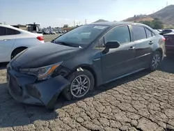 Salvage cars for sale at Colton, CA auction: 2021 Toyota Corolla LE