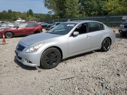 Salvage cars for sale at Candia, NH auction: 2011 Infiniti G37